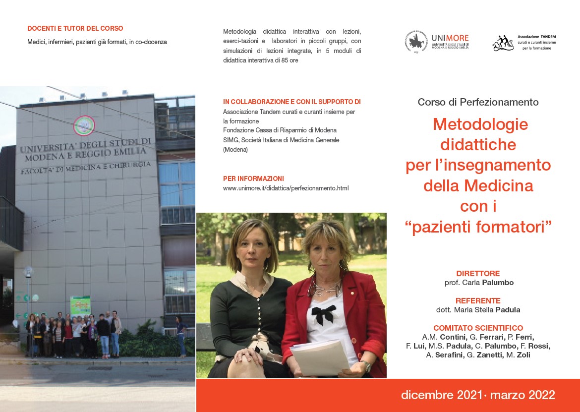AL VIA IL CORSO DI PERFEZIONAMENTO 2021/2022